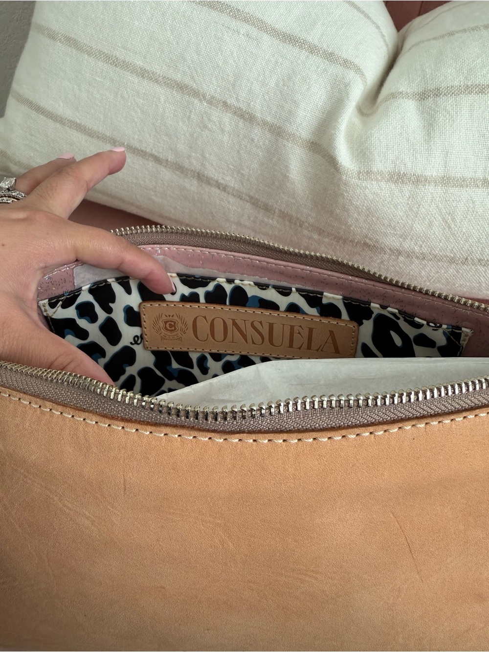 Consuela Diego Tool Bag in Natural Tan - Picture 7 of 7